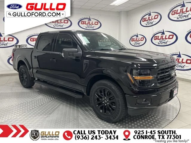 New 2026 Agate Black Metallic Ford XLT image 1