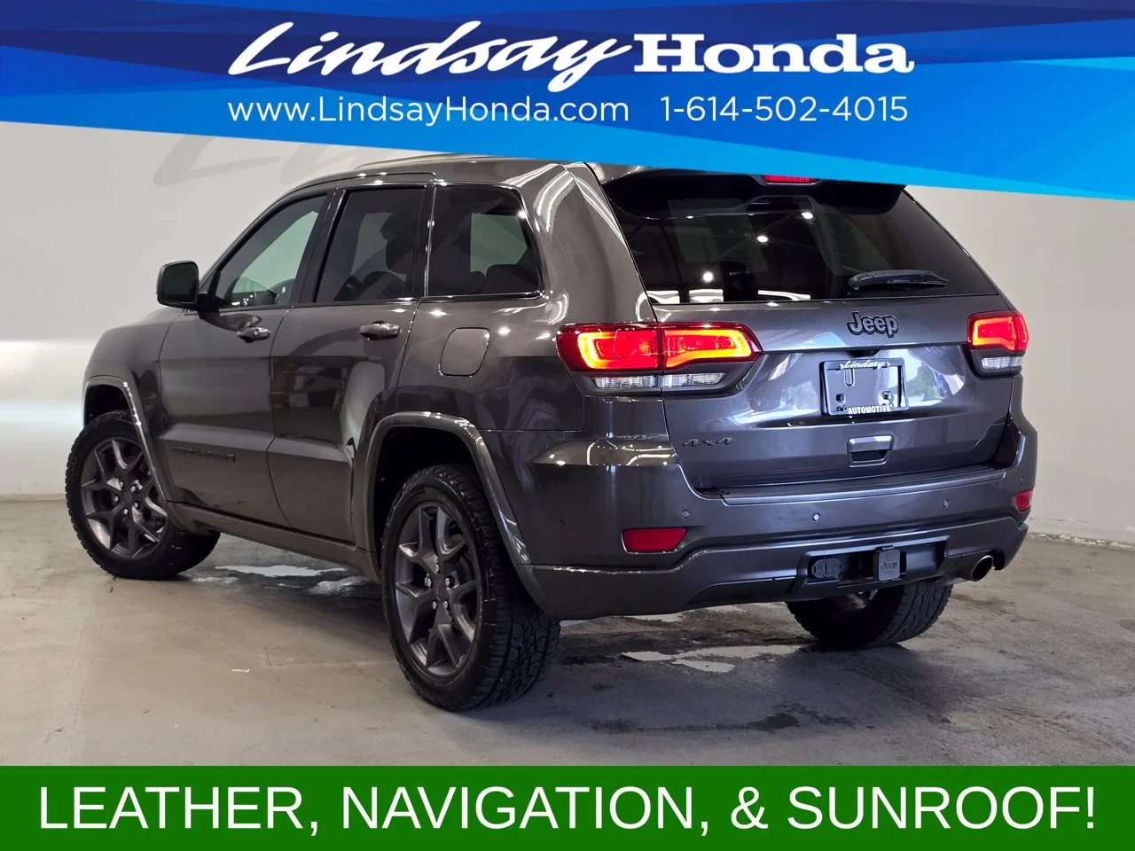 Used 2021 Granite Crystal Metallic Clearcoat Jeep 80th Anniversary Edition image 4
