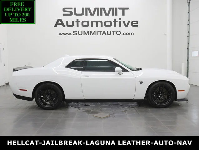 2023 Dodge Challenger Challenger Hellcat Jailbreak SRT Hellcat Jailbreak: HELLCAT-JAILBREAK-AUTO-LAGUNA LEATHER-NAV-HARMON KARDON-1 OWNER
