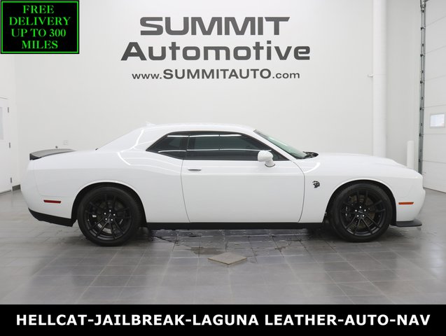2023 Dodge Challenger SRT Hellcat Jailbreak: HELLCAT-JAILBREAK-AUTO-LAGUNA LEATHER-NAV-HARMON KARDON-1 OWNER
