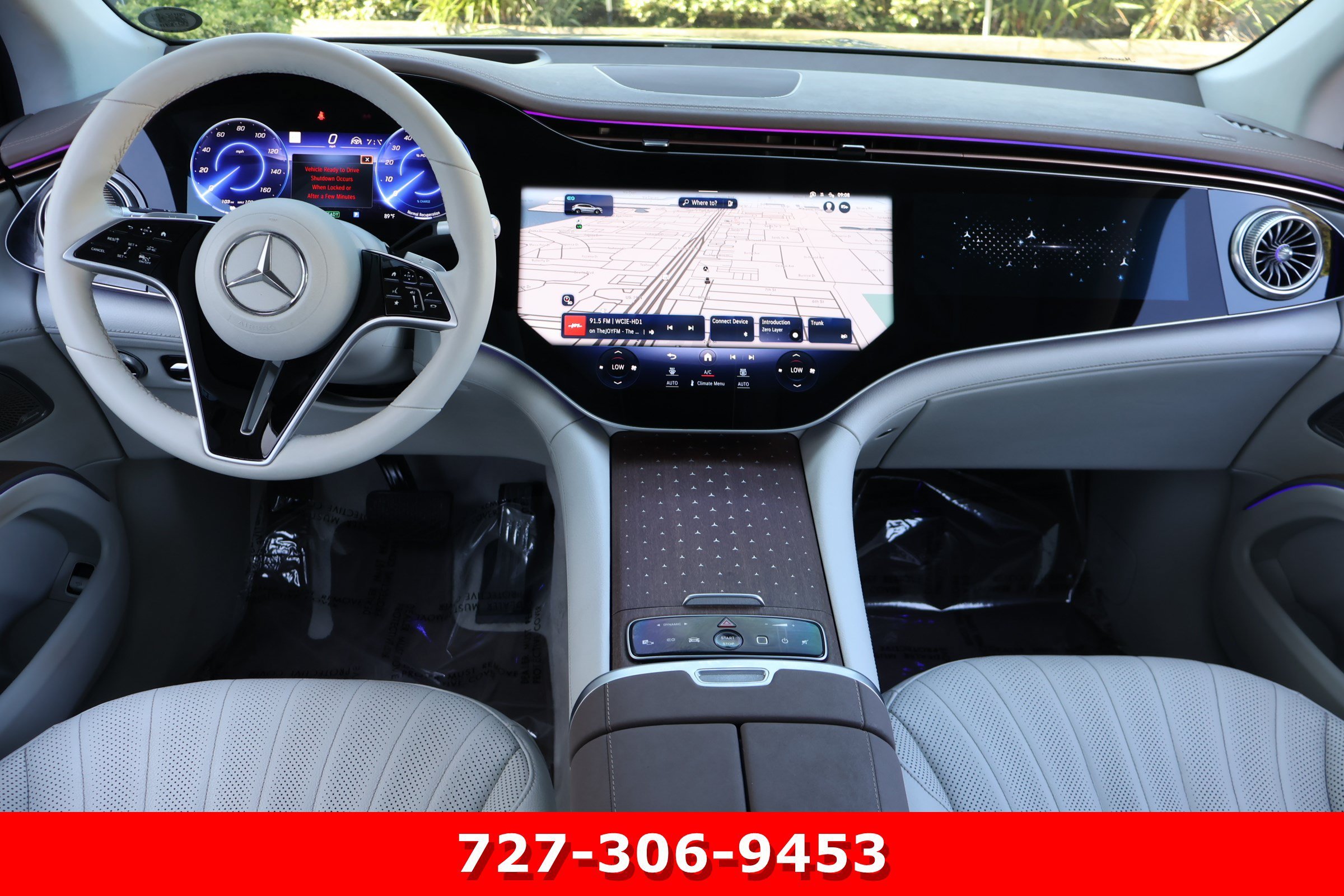 Certified Used 2023 MANUFAKTUR Alpine Gray Mercedes-Benz EQS 580 image 19