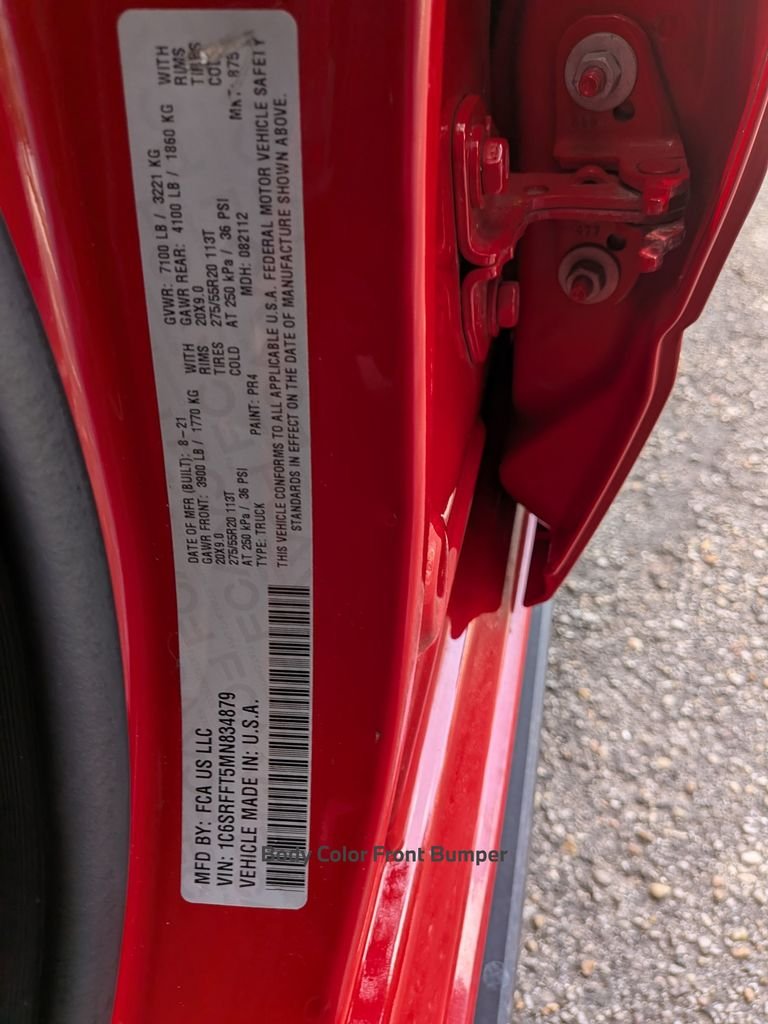 Used 2021 Red Ram Big Horn/Lone Star image 30