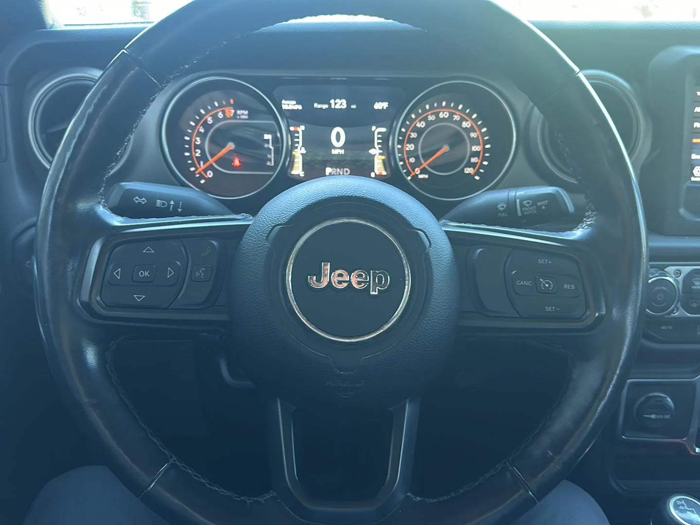 Used 2021 Black Clearcoat Jeep Sport S image 15