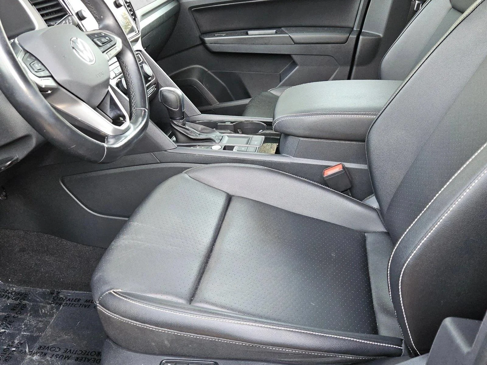 Used 2021 Deep Black Pearl Volkswagen 3.6L V6 SEL image 15