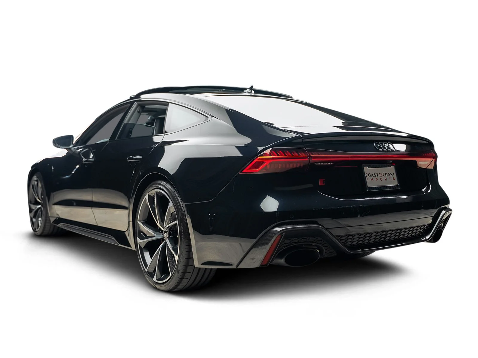 Used 2022 Black Audi 4.0T image 3