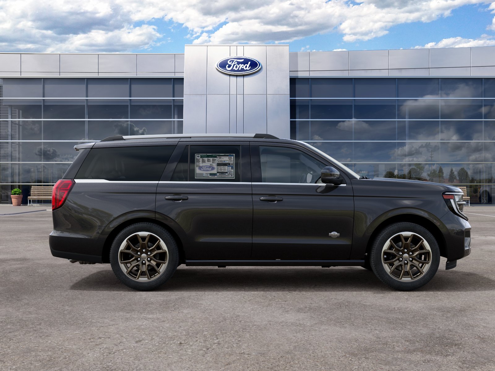 New 2027 Dark Matter Gray Metallic Ford King Ranch® image 28