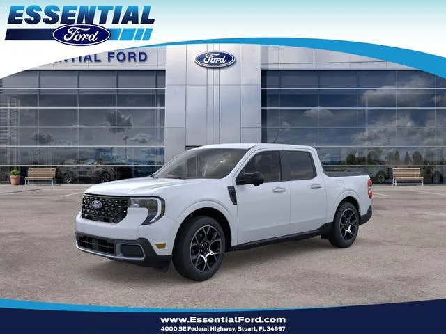 New 2026 Space White Metallic Ford Lariat® image 1