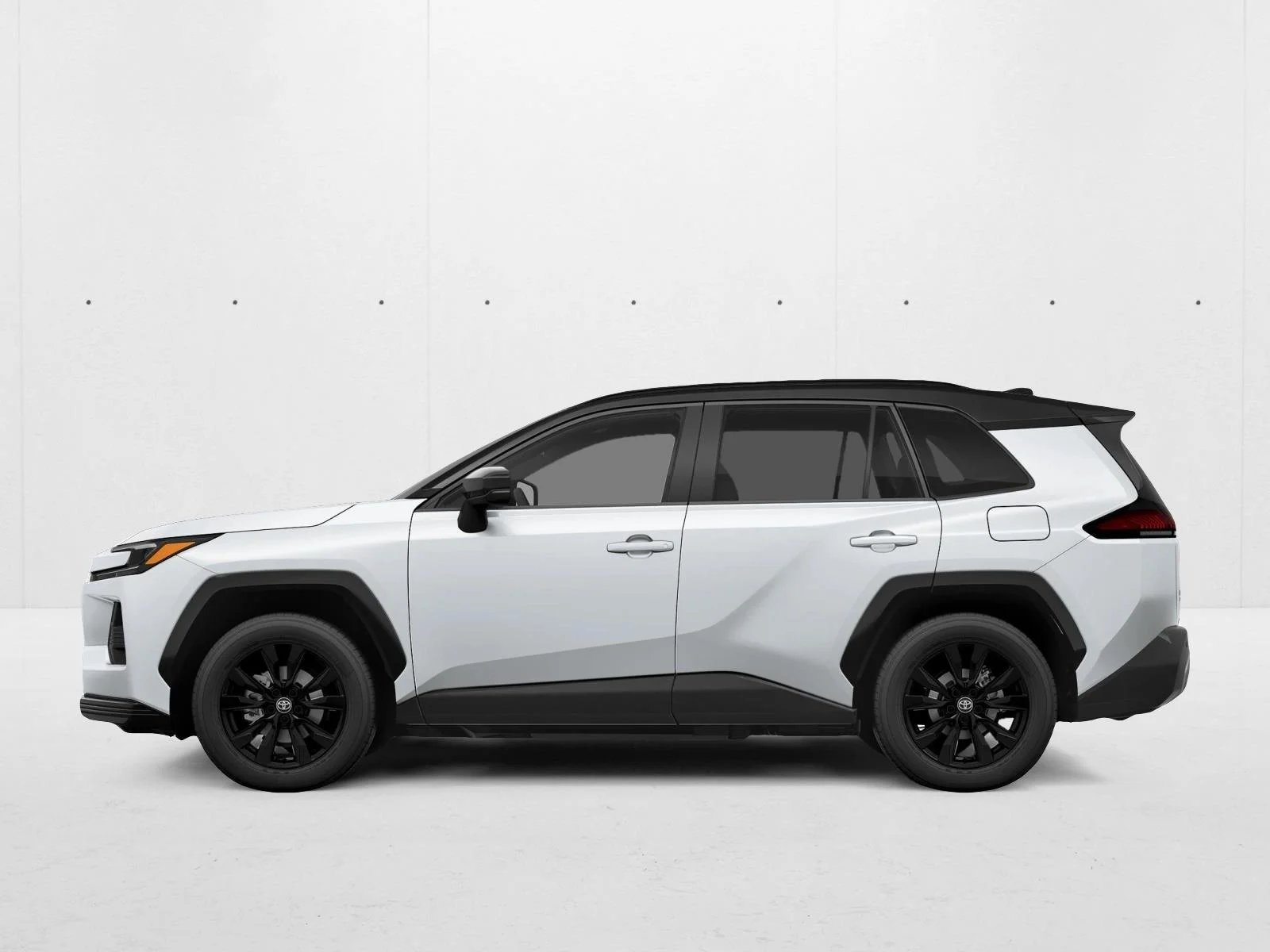 New 2026 Wind Chill Pearl with Midnight Black Metallic roof Toyota XSE image 2