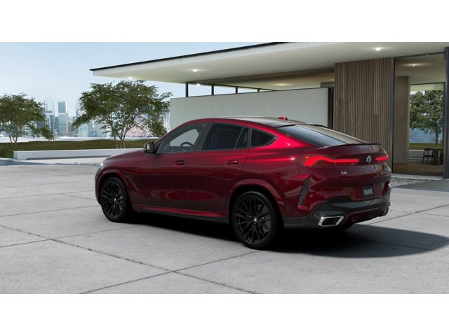 New 2027 Aventurin Red Metallic BMW X6 40i image 2