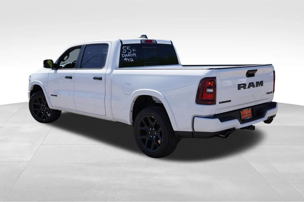 New 2026 Bright White Clear-Coat Exterior Paint RAM Laramie image 5