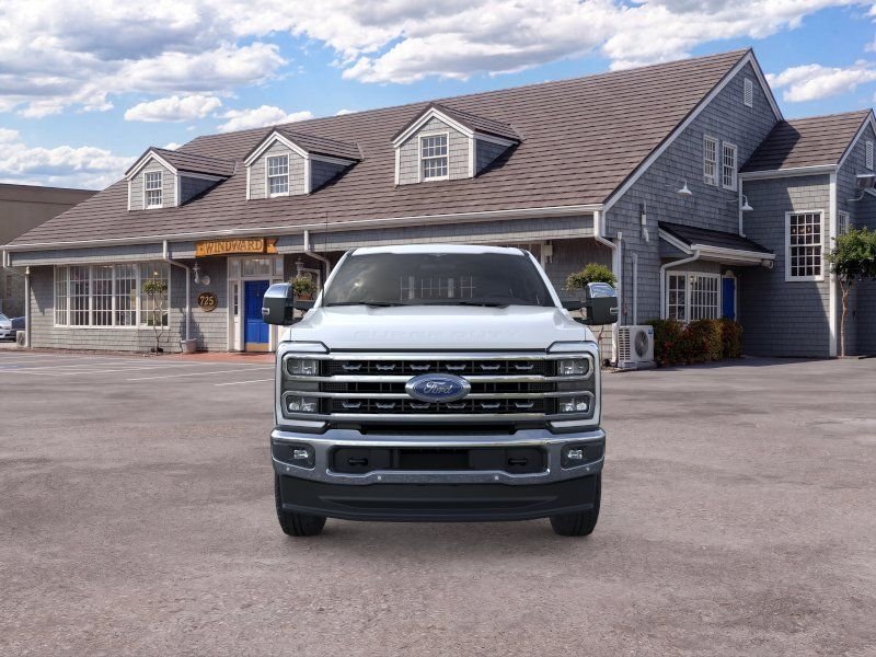 New 2025 Star White Metallic Tri-Coat Ford Lariat image 6