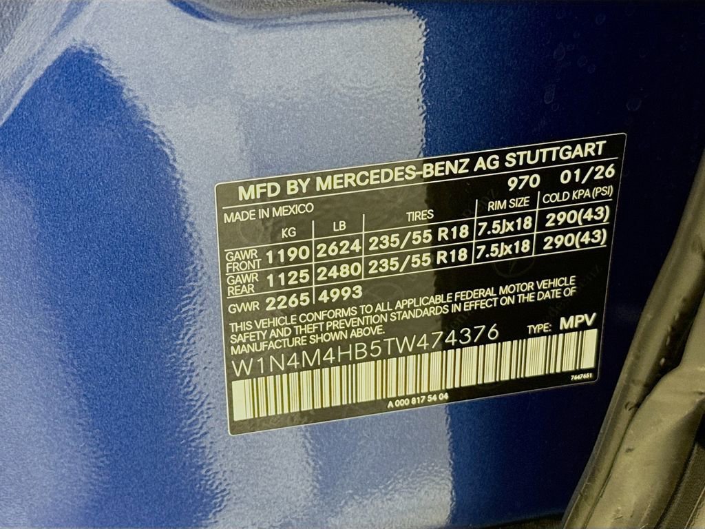 New 2026 Starling Blue Metallic Mercedes-Benz GLB 250 image 66