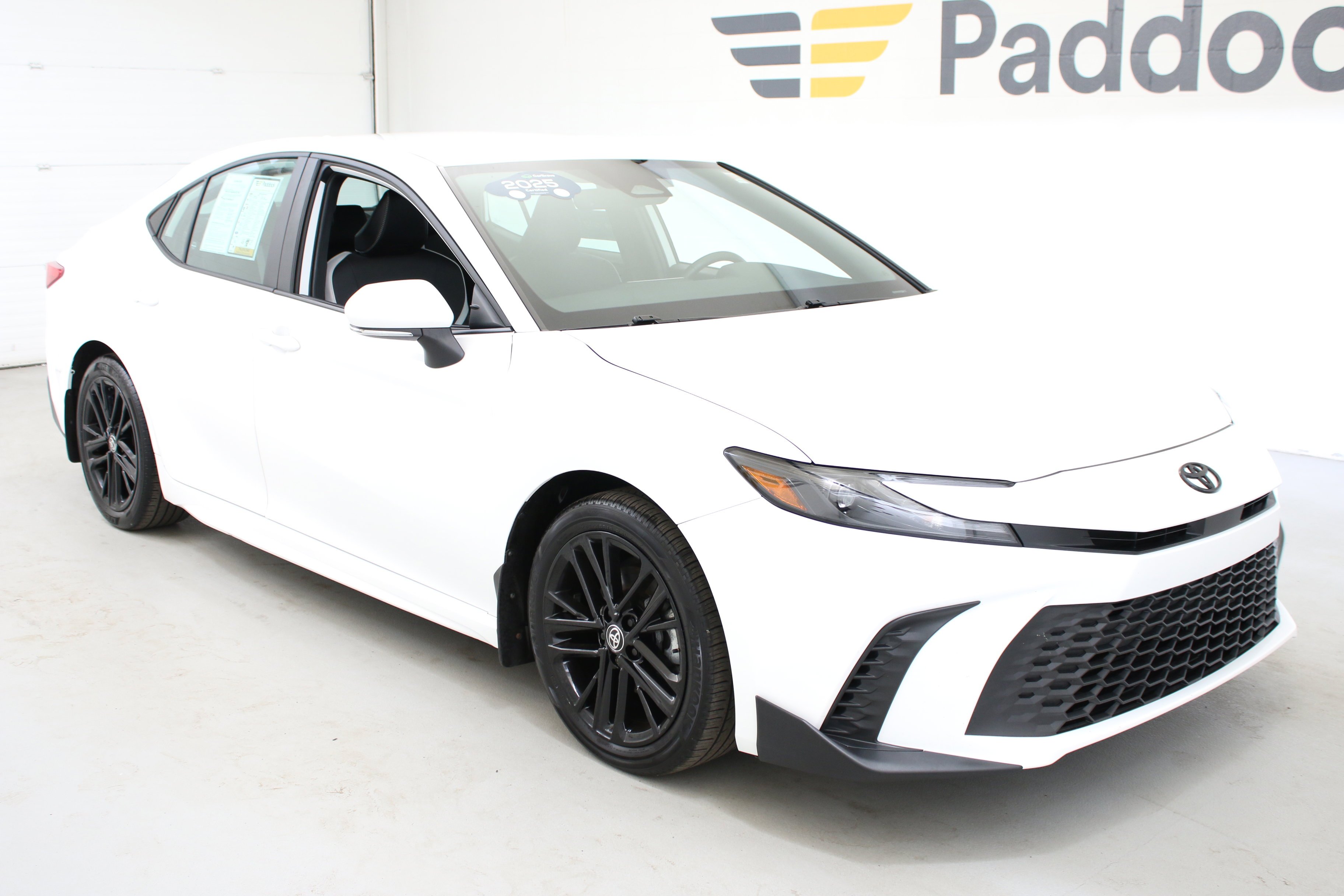 Used 2025 White Toyota SE image 9