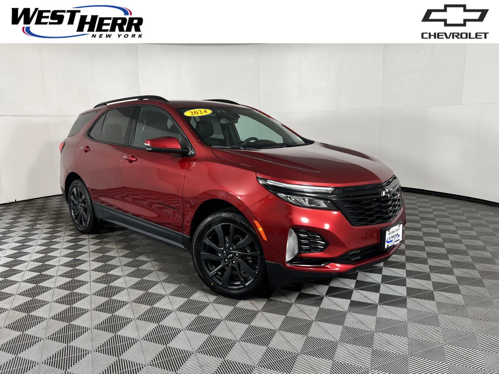 Used 2024 Radiant Red Tintcoat Chevrolet RS image 1