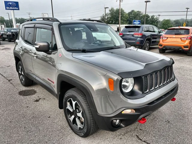 Used 2021 Gray Jeep Trailhawk image 11