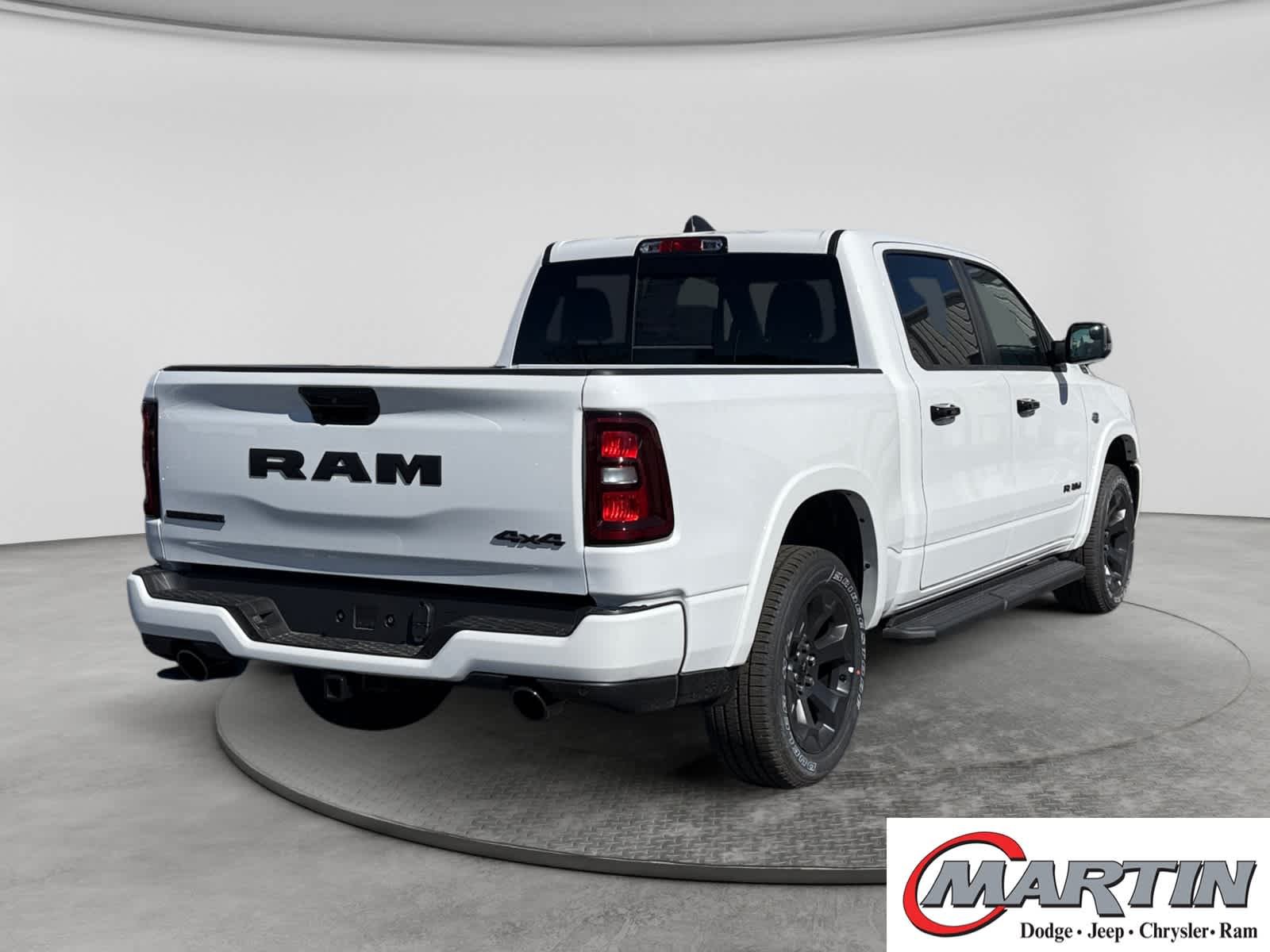 New 2026 Bright White Clear-Coat Exterior Paint RAM Big Horn image 5