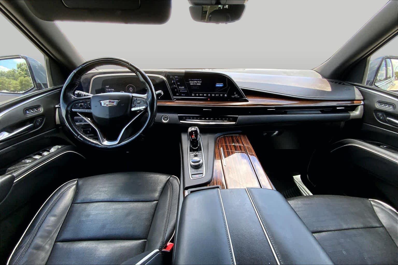 Used 2022 Satin Steel Metallic Cadillac Premium Luxury image 16