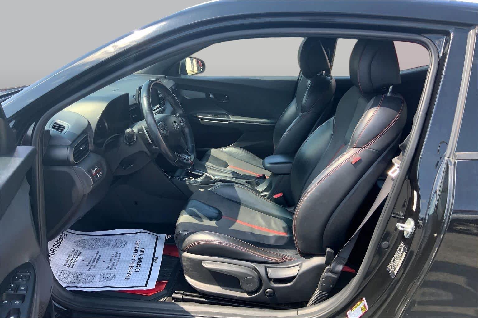Certified Used 2020 Ultra Black Hyundai Turbo image 8