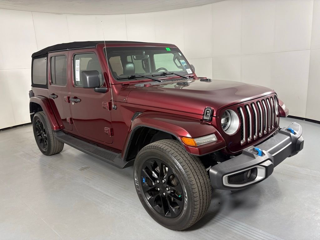 Used 2022 Jeep Wrangler Unlimited Sahara 4XE with VIN 1C4JJXP6XNW170729 for sale in Phoenix, AZ