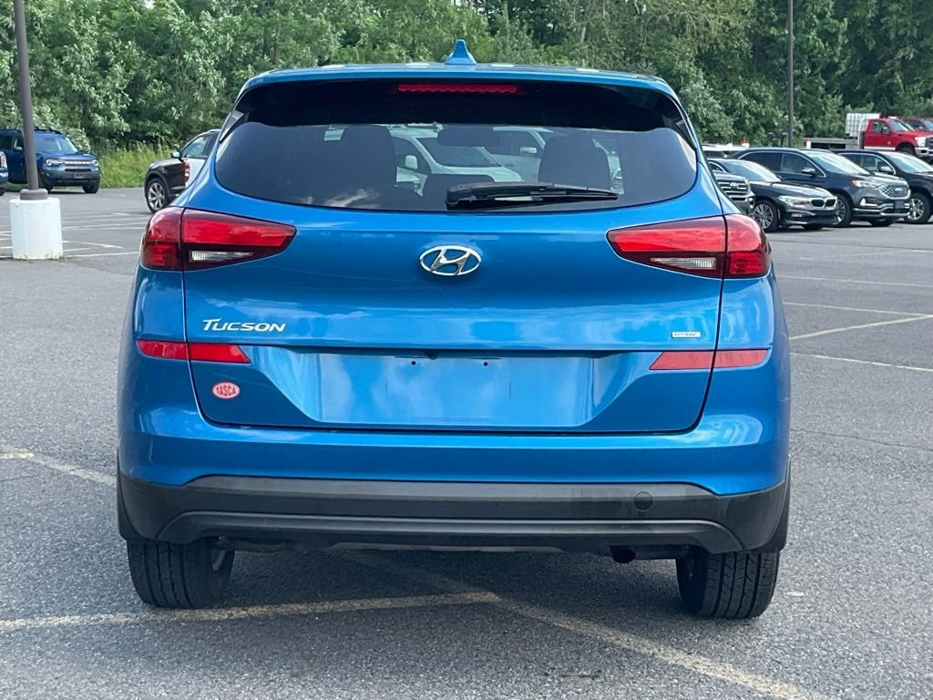 Certified Used 2021 Aqua Blue Hyundai SE image 23