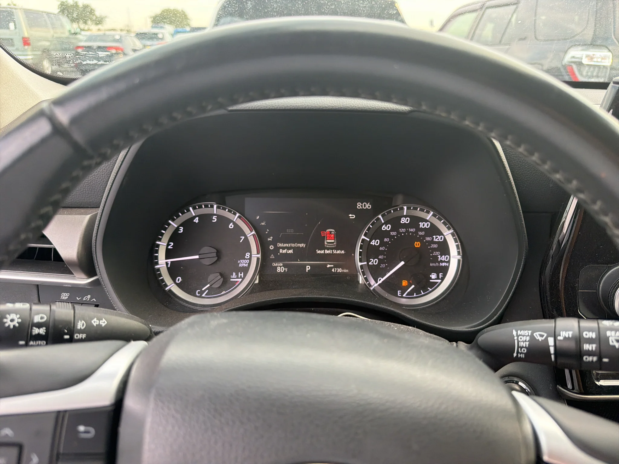 Used 2023 Midnight Black Metallic Toyota LE image 5