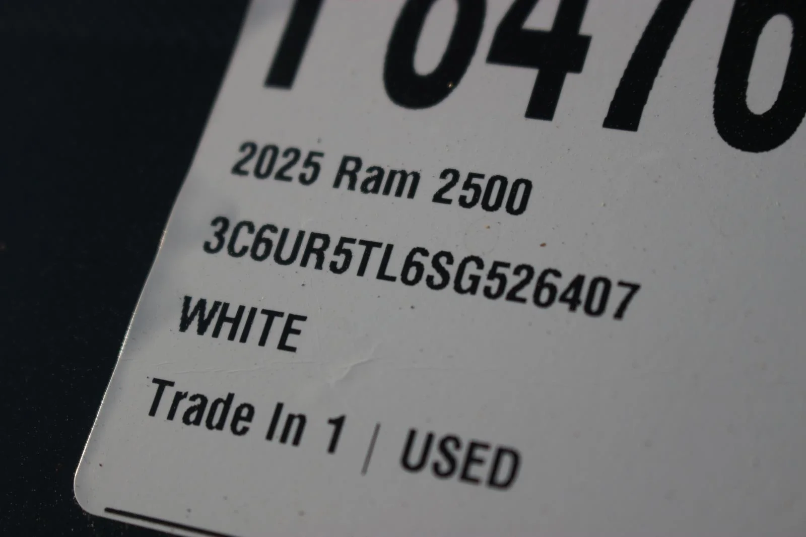 Used 2025 White Ram Limited image 43