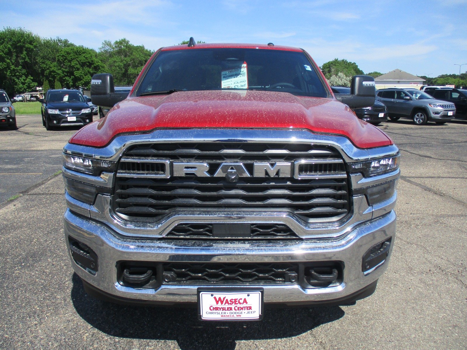 New 2026 Molten Red Pearl-Coat Exterior Paint RAM Big Horn image 14