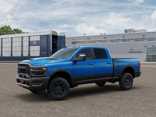 New 2026 Hydro Blue Pearl-Coat Exterior Paint RAM Power Wagon image 2