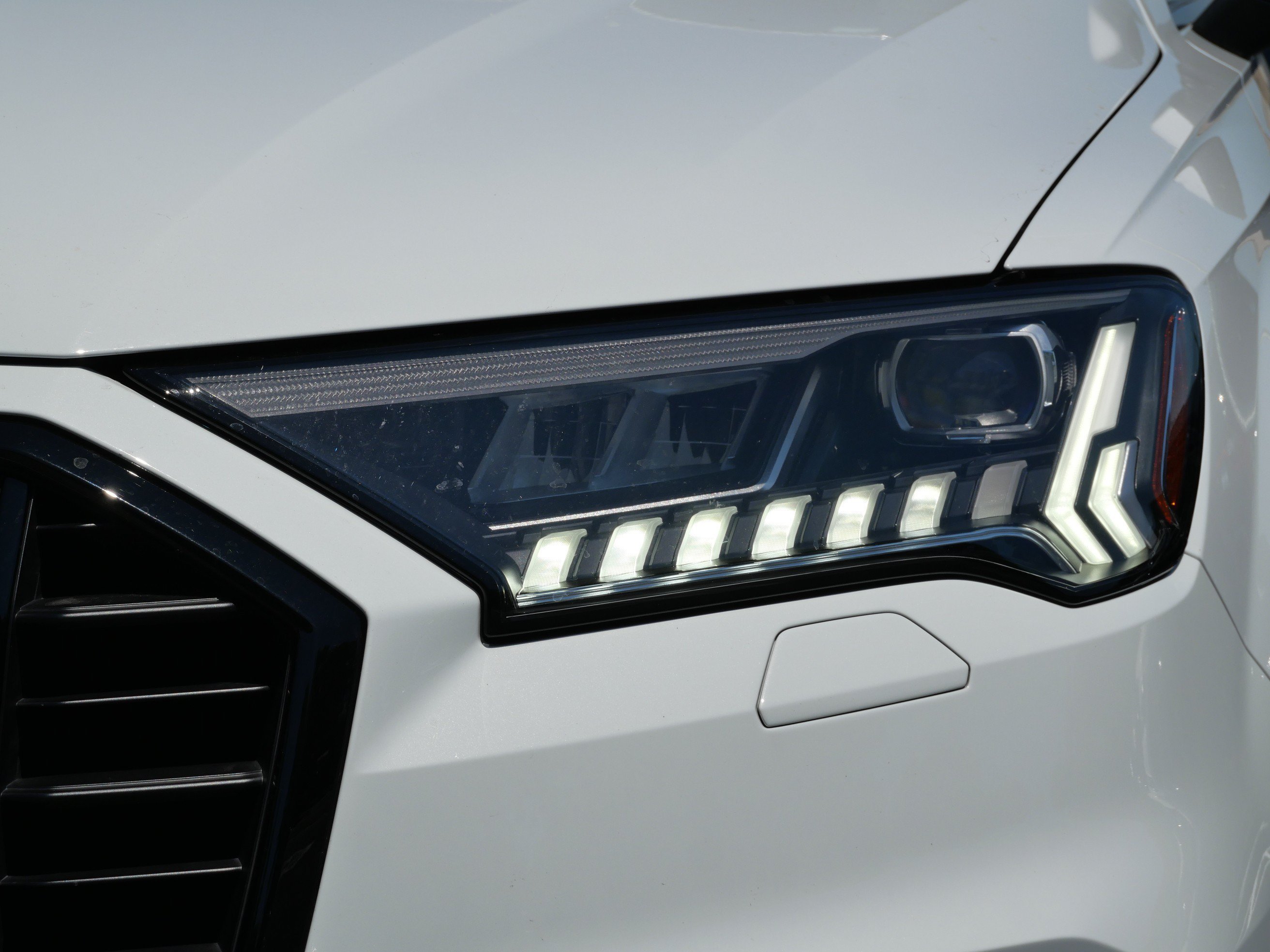 Used 2024 Glacier White Metallic Audi Premium Plus image 9