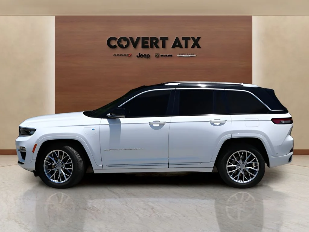 Used 2023 White Jeep Summit 4xe image 2