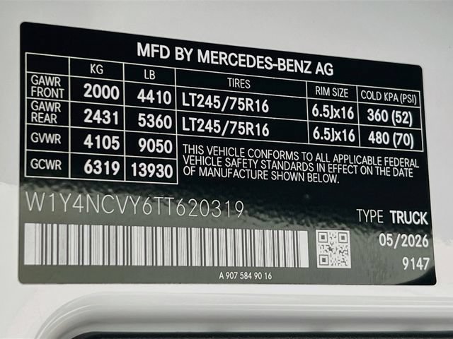 New 2026 Arctic White Mercedes-Benz Cargo 170 WB image 20