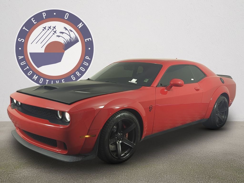 Used 2021 Red Dodge R/T Scat Pack Widebody image 1