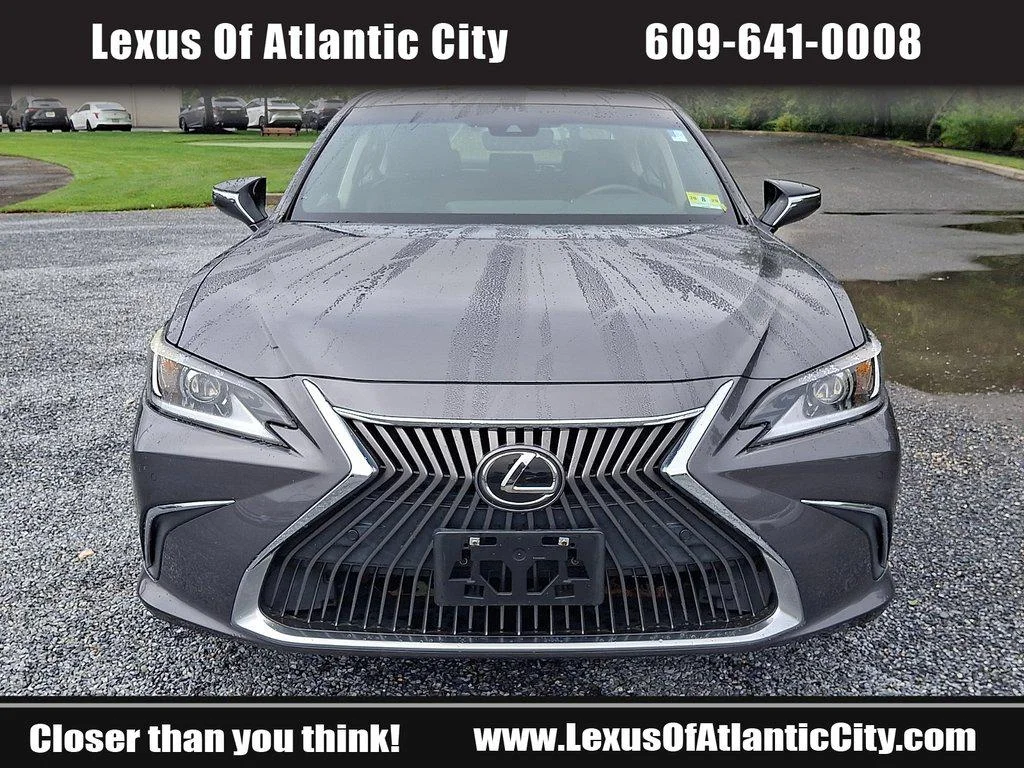 Certified Used 2021 Nebula Gray Pearl Lexus ES 350 image 2
