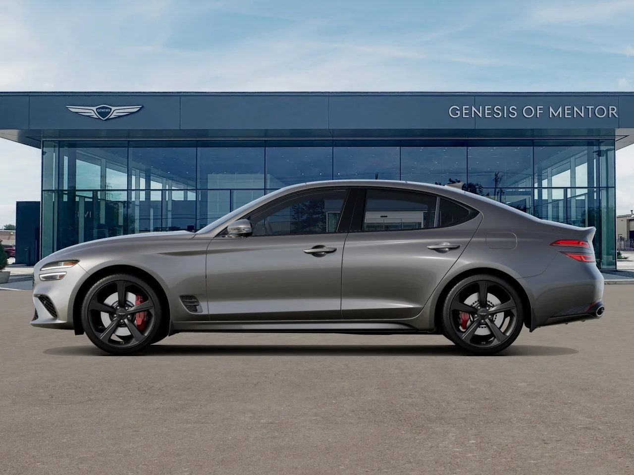 New 2027 Makalu Gray Metallic Genesis 2.5T Sport Prestige AWD image 3