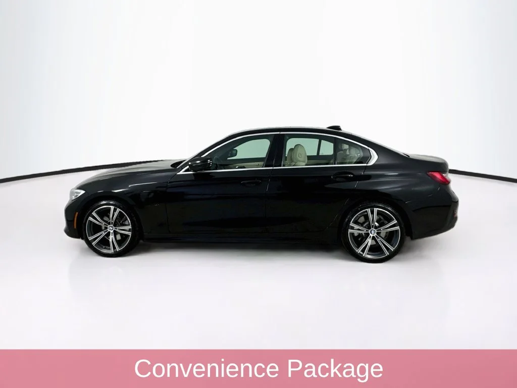 Used 2021 Black BMW 330e xDrive image 4