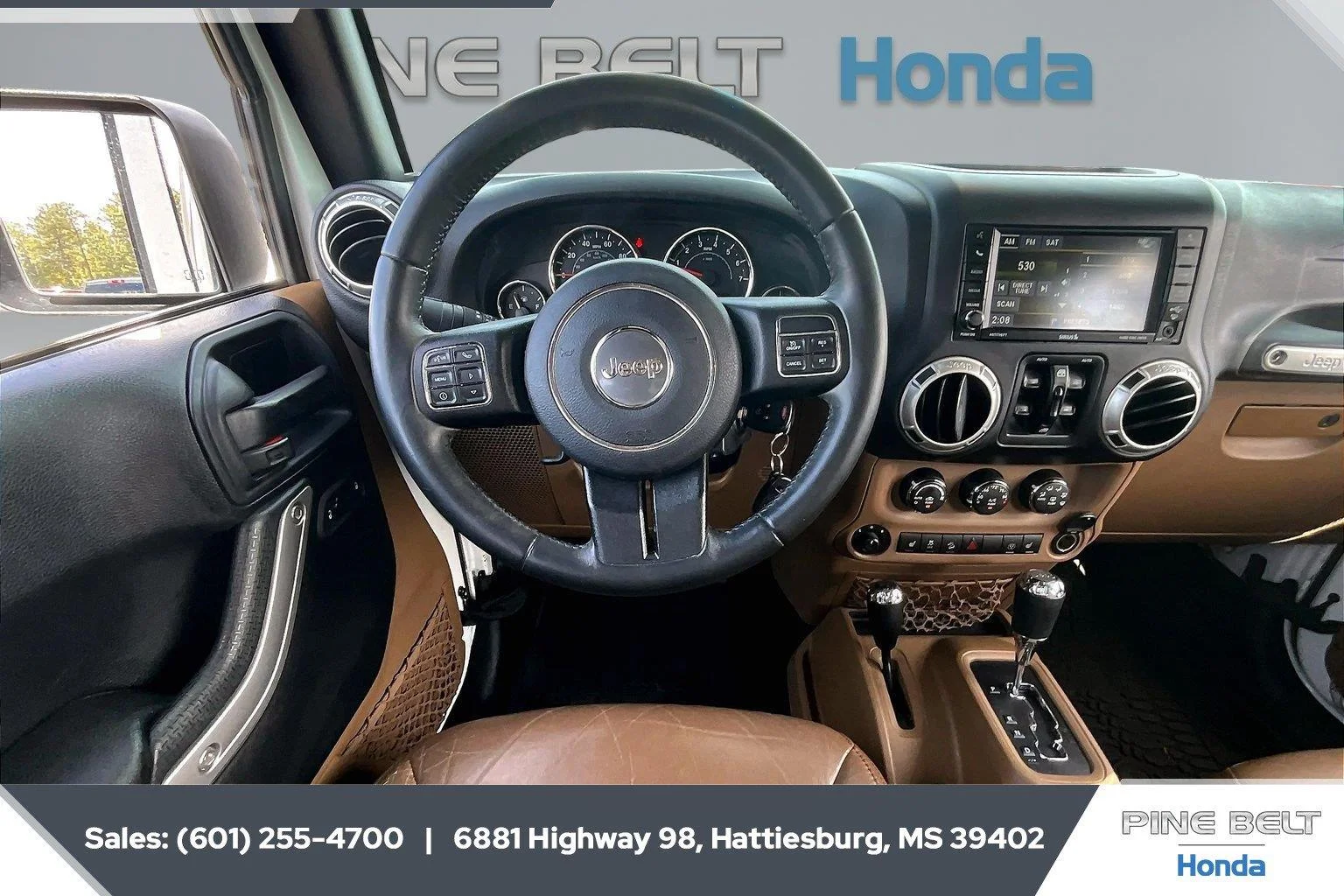Used 2016 Bright White Clearcoat Jeep Sahara image 5