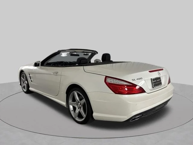 Used 2015 White Mercedes-Benz SL 400 Roadster image 10