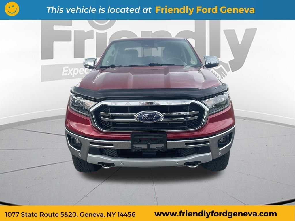 Used 2021 Red Ford Lariat image 2