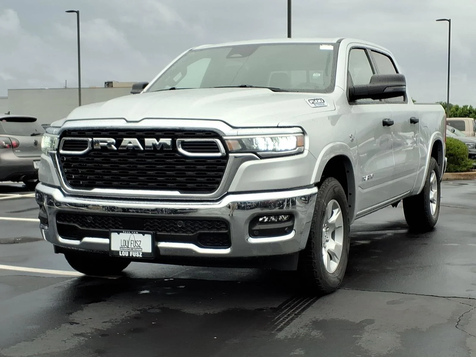 New 2026 Silver Zynith Exterior Paint RAM Big Horn/Lone Star image 2