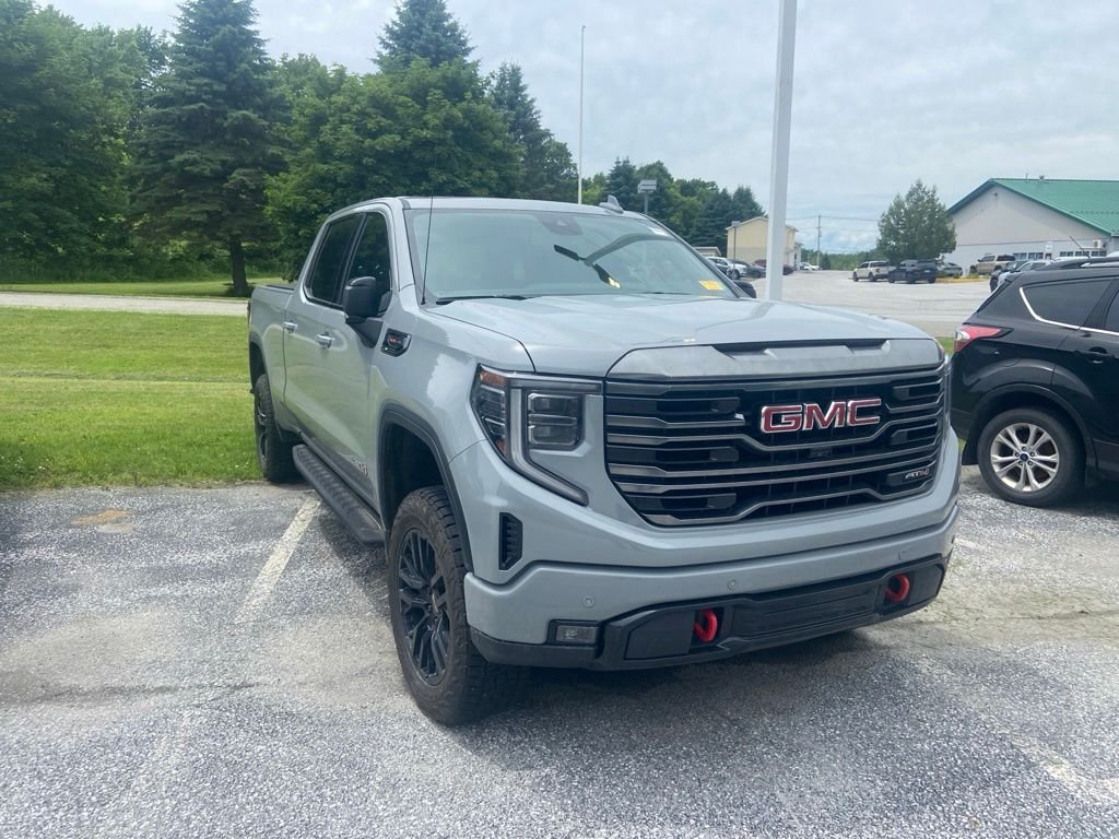 Used 2024 Thunderstorm Gray GMC AT4 image 1