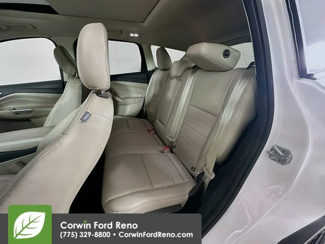 Certified Used 2018 White Platinum Clearcoat Metallic Ford Titanium image 24
