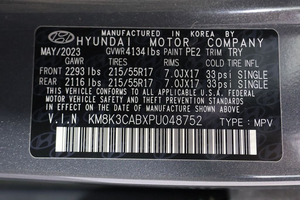 Used 2023 Gray Hyundai SEL image 30