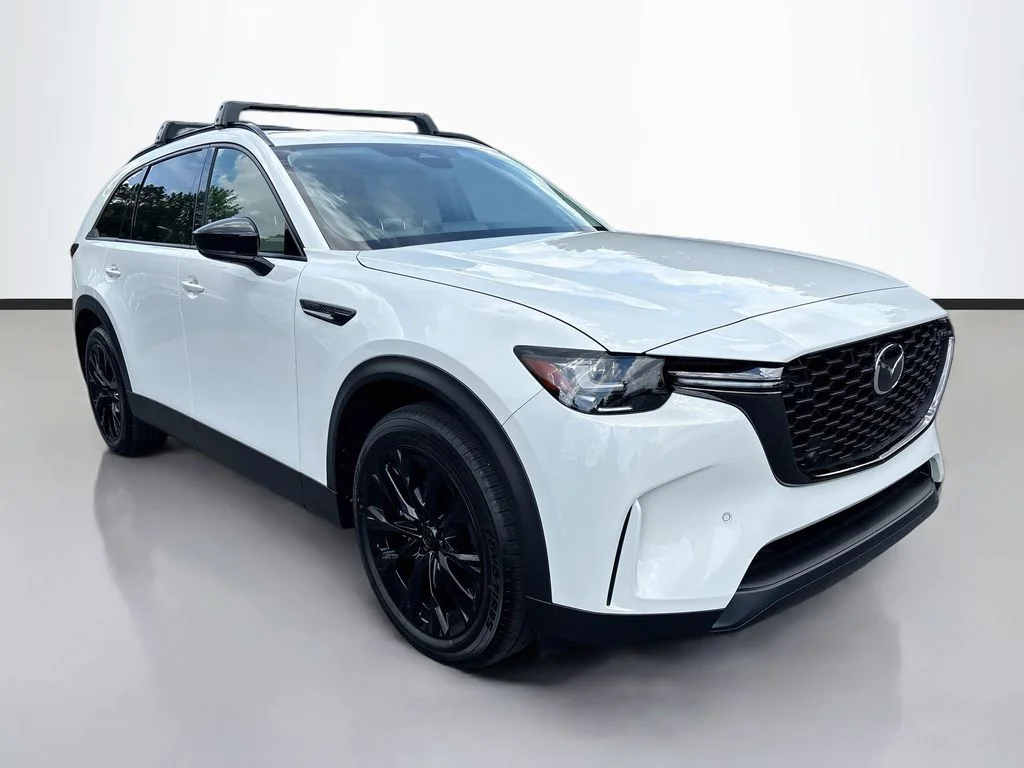 New 2026 Rhodium White Premium Mazda 3.3 Turbo Premium Sport AWD image 1