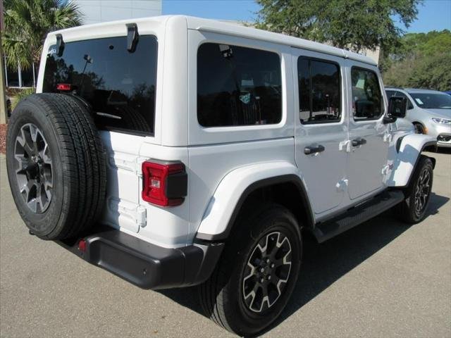 New 2026 Bright White Clear-Coat Exterior Paint Jeep Sahara image 6