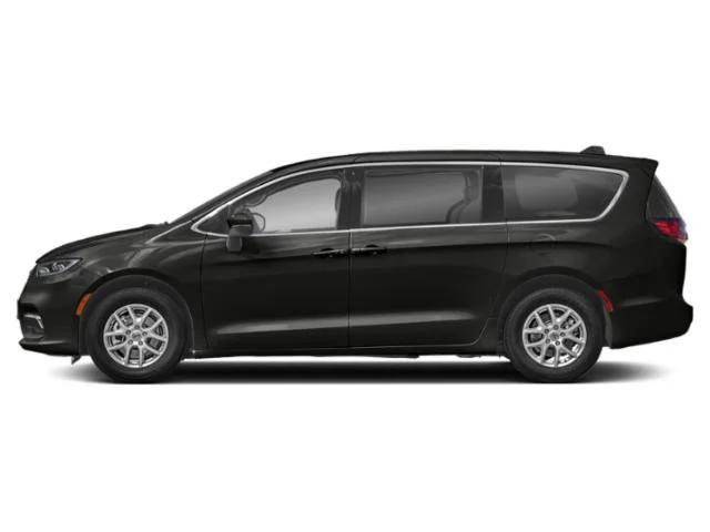 Used 2023 Brilliant Black Crystal Pearlcoat Chrysler Limited image 3
