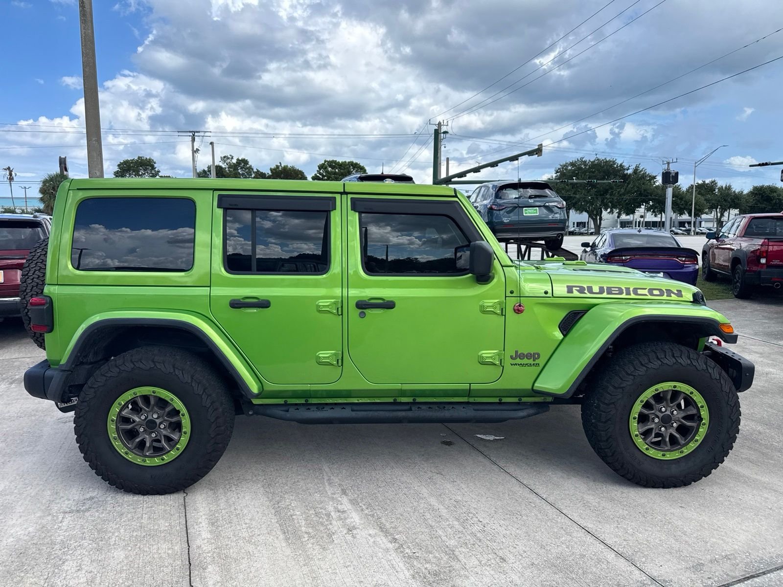 Used 2020 Green Jeep Unlimited Rubicon image 6