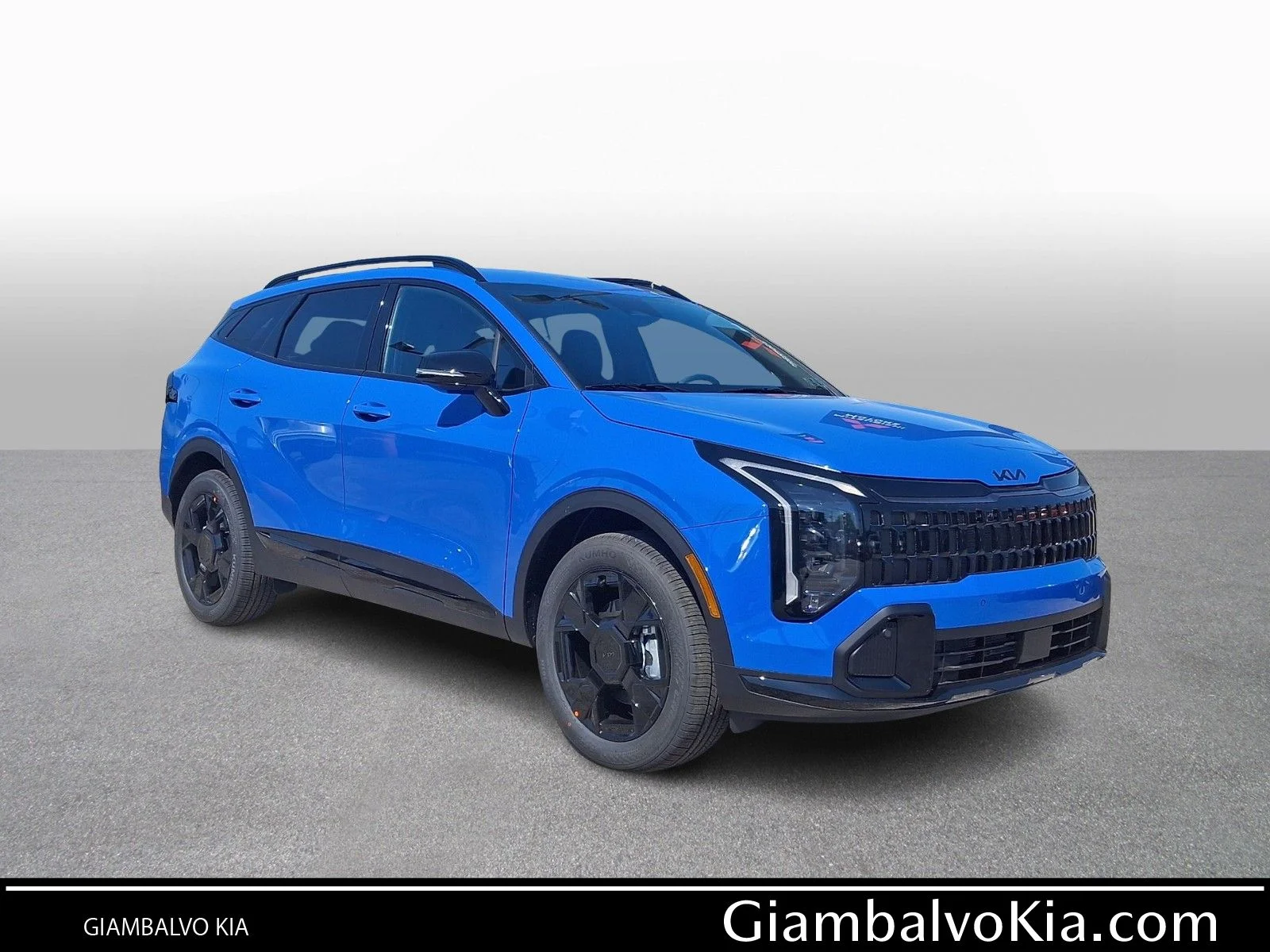 New 2026 Blue Kia X-Line image 1