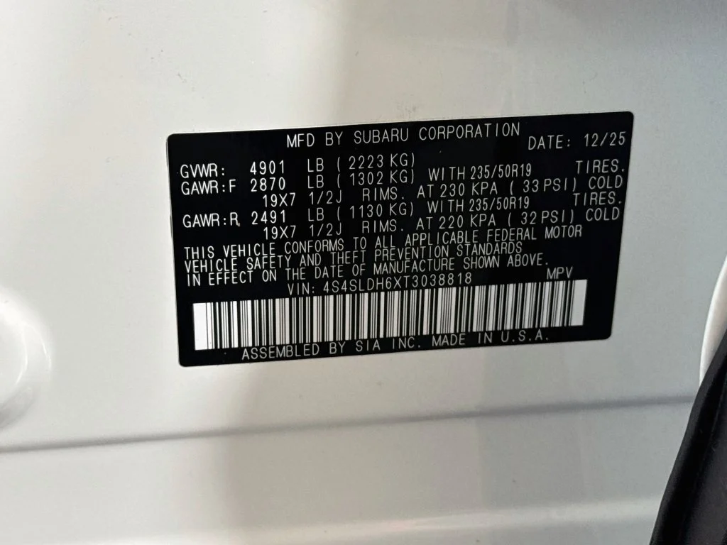 Certified Used 2026 White Subaru Sport image 43