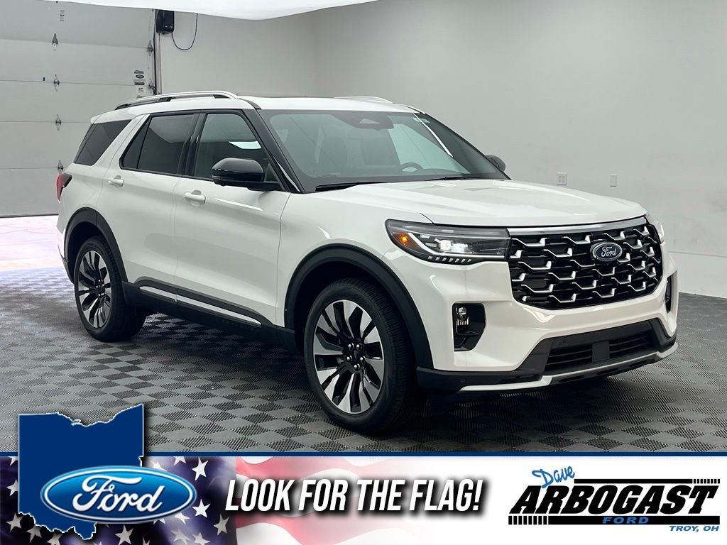 New 2026 White Ford Platinum image 1