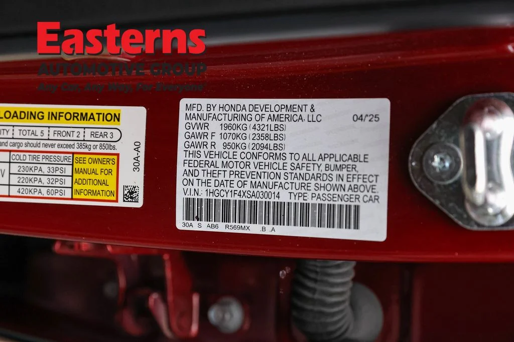 Used 2025 Red Honda SE image 35